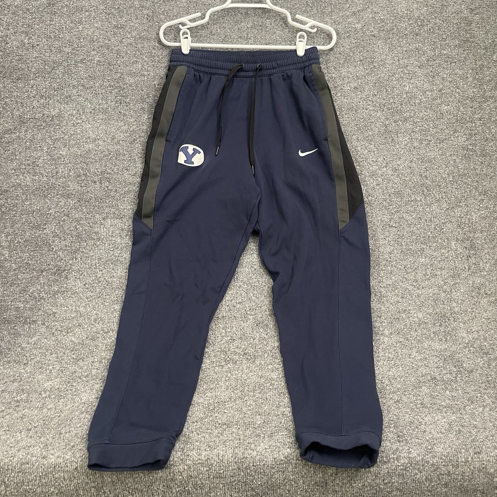 BYU Cougars Nike Therma Fit Showtime Training Pants Mens Sz M Blue FD1133-427